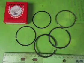 13021-383-620 Honda 1976-1982 Cg125 Cb125s Xl125 Piston Ring Set Size 1.00 Nos