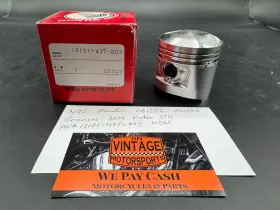 13101-437-003 Honda Nos Cb125s Xl125s Genuine Oem Piston Std Part # New