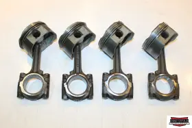 13101-mcw-000 Honda 2003 Interceptor Vfr 800 Engine Motor Connecting Rods Pistons Rod Set