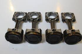 Honda 13101-mkn-d10 2023 Cb650 R Engine Motor Block Pistons Connecting Rods Set Of 4
