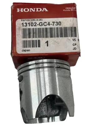 13102-gc4-730 Honda Oem 1984 Cr80r Motorcycle Piston .25 Os Nos 13102-gc4-730 Honda Oem 1984 Cr80r Motorcycle Piston .25 Os Nos