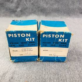 Honda 13104-268-030//13040-268-000 250 Cb72 Cl72 C72 Piston And Ring Set S3 0.75 Mm 13104-268-030 Nos Jp