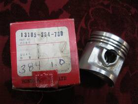 Honda 13105-384-000 Oem Sl100 Xl100 Cb100 Cl100 Piston Os 1.00 Genuine Nos