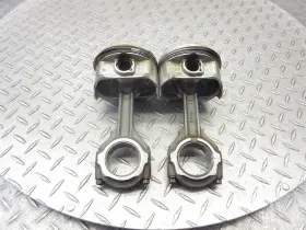 13105-mbb-010 Honda 2004 01-05 Vtr1000f Super Hawk Connecting Rod Piston Lot Set Pair