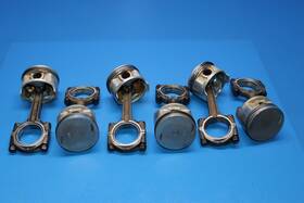 Honda 132013203-mt2-000 89-96 Goldwing 1500 Gl1500i Interstate Oem Pistons Connecting Rods