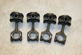 Honda 13210-mfj-d00 2007 Cbr600rr Engine Motor Connecting Rod Piston Set Of 4