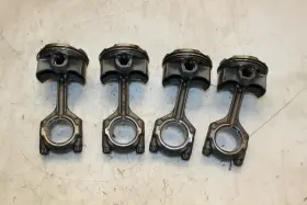 13210-mfj-d00 Honda 2007 Cbr600rr Engine Motor Connecting Rod Piston Set Of 4