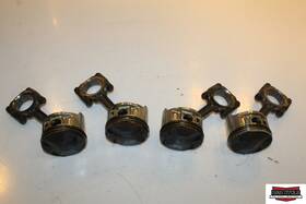 Honda 13220-ml7-020 2002 Magna Vf750 Engine Motor Block Pistons