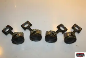 13220-ml7-020 Honda 2002 Magna Vf750 Engine Motor Block Pistons 13220-ml7-020 Honda 2002 Magna Vf750 Engine Motor Block Pistons