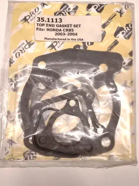 35.1113 Honda Cr85 2003-2004 Top End Gasket Kit Pro X Brand Part # For Cr85r R/b