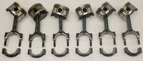 Honda Bjr#5310 1989 Goldwing Gl1500a Pistons Connecting Rods Std #13071-mam-305