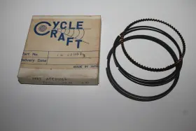 Pr137 Honda 1985 - 1987 Atc 250 Atc250es Big Red Engine Piston Rings .50 Over Nos New