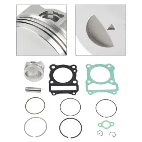 Tu125 Hukyu 550736856513 62mm Flat Piston Gasket Ring Kit For Suzuki Gn125 En125 Gs125 Gz125 Dr125