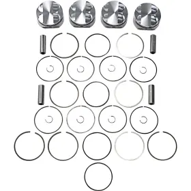 274085 J.e. Pistons Piston Kit For Suzuki Gsx 1300 R Hayabusa 2008-2014