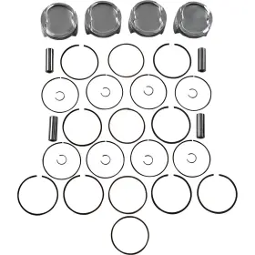 300270 J.e. Pistons Piston Kit For Suzuki Gsx 1300 R Hayabusa 2008-2014 300270 J.e. Pistons Piston Kit For Suzuki Gsx 1300 R Hayabusa 2008-2014