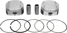 370244 J.e. Pistons Je Piston Kit Harley Milwaukee 8 M8 4.08 X 4.375