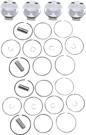 371970 J.e. Pistons Je Fsr Piston Kit Standard Bore 80.00mm 13.5 1 Compression