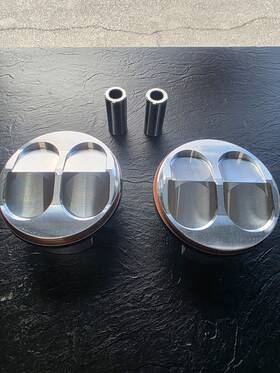 Je Pistons 317189 Victory V92 Piston Kit 10.5 1 Stock 3.8188 Bore