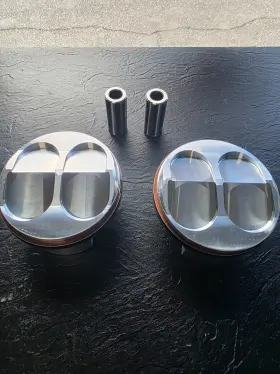 3.8188 Je Pistons 317189 Victory V92 Piston Kit 10.5 1 Stock Bore