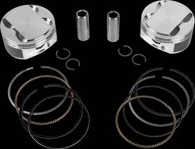 Je Pistons 398734 Piston Kit 4.080 Inch Bore Fits 4.500 Stroke 11.5 1 Compression For
