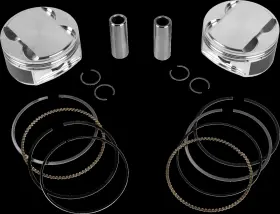 398734 Je Pistons Piston Kit 4.080 Inch Bore Fits 4.500 Stroke 11.5 1 Compression For