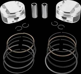 Je Pistons 398755 Piston Kit 4.080 Inch Bore Fits 4.375 Stroke 12.0 1 Compression
