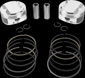 398755 Je Pistons Piston Kit 4.080 Inch Bore Fits 4.375 Stroke 12.0 1 Compression