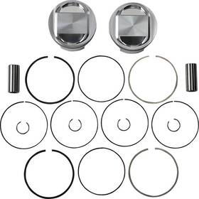 Je Pistons Bte8j13shc Piston Kit Rings Pins Fsr Std 3.875in Bore 10.5 1 Harley Dyna Super Glide 06