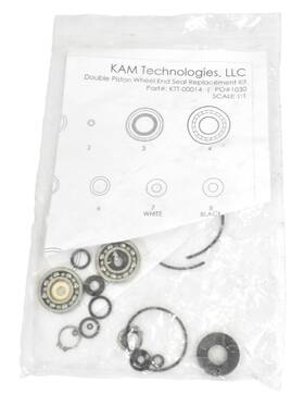Kam Technologies Ktt-00014 Double Piston Wheel End Seal Replacement Kit Multi Piece Set