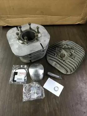 11005-151-80 Kawasaki Cylinder Barrel Jug Piston 1975 1976 Kt250 Kt 250 Trials 70mm Bore Kit