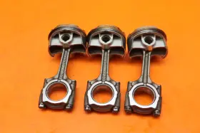 13001-0107 Kawasaki 09-12 Ninja Zx6r Oem Engine Motor Block Pistons Set Of 3