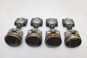 13001-1343 Kawasaki 1982 Kz750n Oem Engine Motor Block Pistons