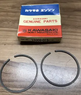 13008-015 Kawasaki Nos Vintage Piston Ring Set Std Size A1 Samurai 13008-015 Kawasaki Nos Vintage Piston Ring Set Std Size A1 Samurai