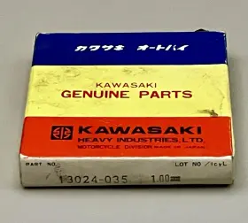 13024-1084 Kawasaki Genuine New 1988-90 Kd80 1.00 Os Piston Rings - Jbb