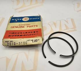 Kawasaki 13025-001 Nos Oem J1 .020 Inch .50mm Over Piston Rings Super 2010-3100