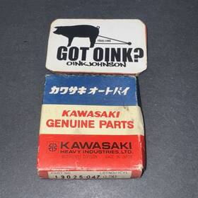 Kawasaki 13025-047 1976-1978 Ke 100 Ke100 0.50mm Oversized Nos Oem Piston Rings