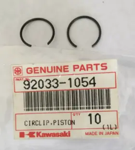 92033-1054 Kawasaki 1989-2023 Klx Kx Kfx Ninja Piston Circlip Qty-2 92033-1054 Kawasaki 1989-2023 Klx Kx Kfx Ninja Piston Circlip Qty-2
