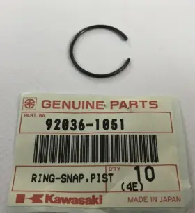 92036-1051 Kawasaki 1984-1990 Kl600 Klr600 Piston Pin Snap Ring Nos