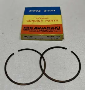 13003-029 Kawasaki Original Oe Nos Vintage Piston Ring Set Std. G31m