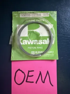 13008-1096a Kawasaki Original Oe 1988-1989 Kx125 Piston Ring Oem Nos Kx 125 Std