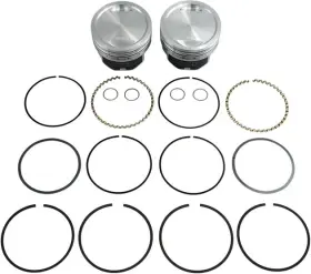 Kb Performance 800745131607 Hypereutectic Cast Piston For 1200cc Conversion 3.498 Inch 10.0 1