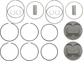 Kb Performance 800745276155 Kb595lca.std Super-duty Big Bore Piston Kit 4.250 Inch