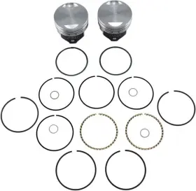 Kb295.020 Kb Performance Hypereutectic Piston 3.518 Inch .020 9.0 1 Flat Top #kb295.020