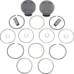 Kb542lca.020 Kb Performance 120 Inch Big Bore Super Duty Forged Piston Kits 11.0 1