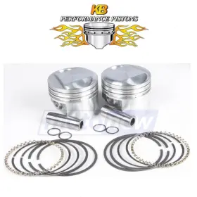 1tym Kb Performance Mn/1tym Cast Piston Set For 1986-1999 Harley Davidson Fxstc Softail Custom - Eq