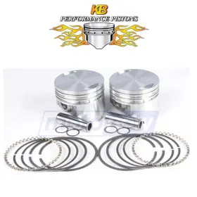 601e Kb Performance Mn/601e Cast Piston Set For 1986-1994 Harley Davidson Fxr Super Glide Ii - Kc
