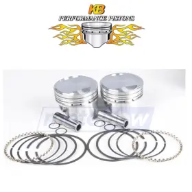Kb Performance Mn/70va Cast Piston Set For 1992 Harley Davidson Fxdb-d Dyna Glide Daytona - Bs