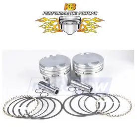 83ze Kb Performance Mn/83ze Cast Piston Set For 1986-1994 Harley Davidson Fxr Super Glide Ii - Bv 83ze Kb Performance Mn/83ze Cast Piston Set For 1986-1994 Harley Davidson Fxr Super Glide Ii - Bv