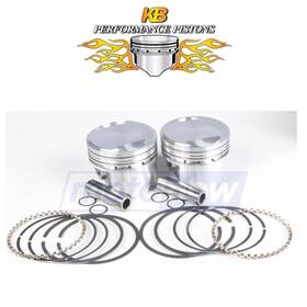 Kb Performance Mn/b8cn Cast Piston Set For 1984-1998 Harley Davidson Flhtc Electra Glide Is