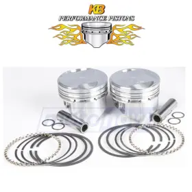 By2d Kb Performance Mn/by2d Cast Piston Set For 1985 Harley Davidson Fxsb Low Rider - Belt Engine Tz By2d Kb Performance Mn/by2d Cast Piston Set For 1985 Harley Davidson Fxsb Low Rider - Belt Engine Tz